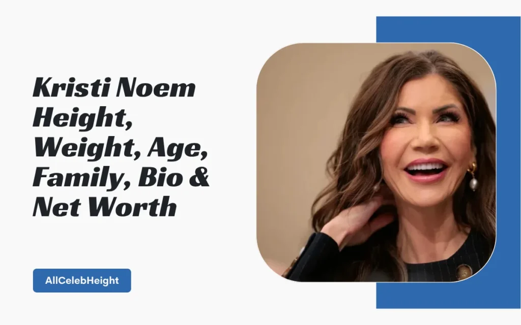 Kristi Noem Height